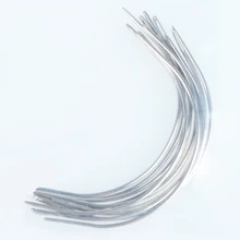 C Тип 12 шт. 9 см длинные обычные маленькие пакеты изогнутые иглы для плетения волос нить Швейные иглы для наращивания волос инструмент