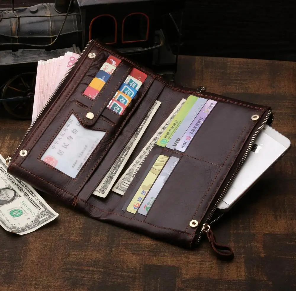 Новые мужские клатч милый стиль со складками Multi Card бит предназначен большой кошелек high end мужской кошелек длинный кошелек