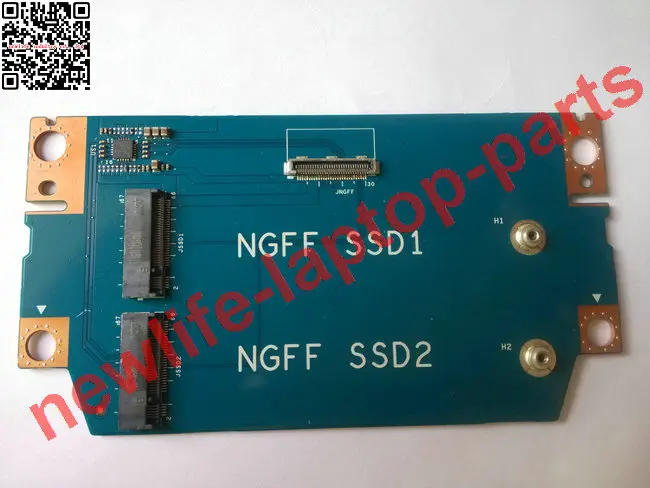 

original for laptop NGFF SSD1 SSD2 Board F7PCY 0F7PCY ZAP00 LS-A304P test good free shipping