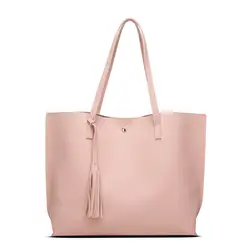 2019New женский сумка из искусственной кожи сумки Для женщин Повседневное сумка дизайнер Большой Размеры сумка Винтаж кисточкой высокое