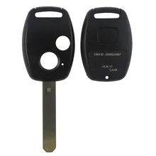 Uncut Blade Remote Car Key Case Shell Fob Cover Replacement Keyless Car Styling Key For Honda