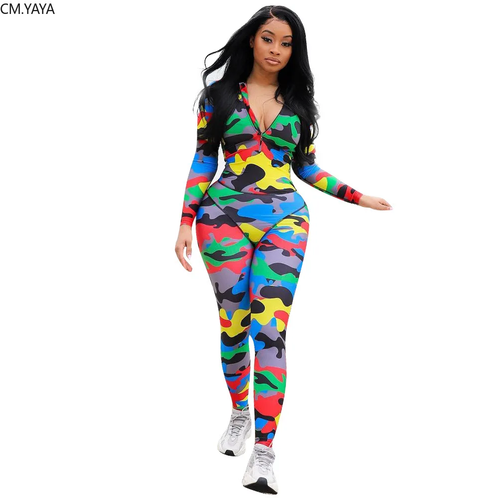 long sleeve zipper jumpsuit
