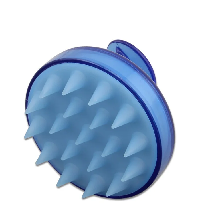 Shampoo Comb Silicone Teeth Hair Scalp Soft Massage Brush Hair Washing