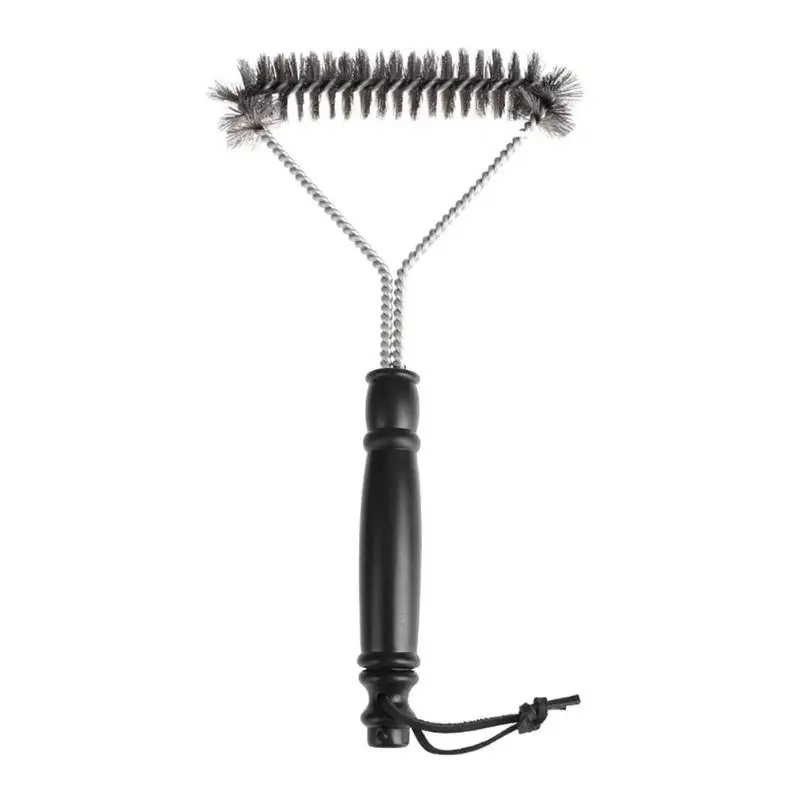 Non stick Barbecue Grill BBQ Brush Stainless Steel Wire Bristles