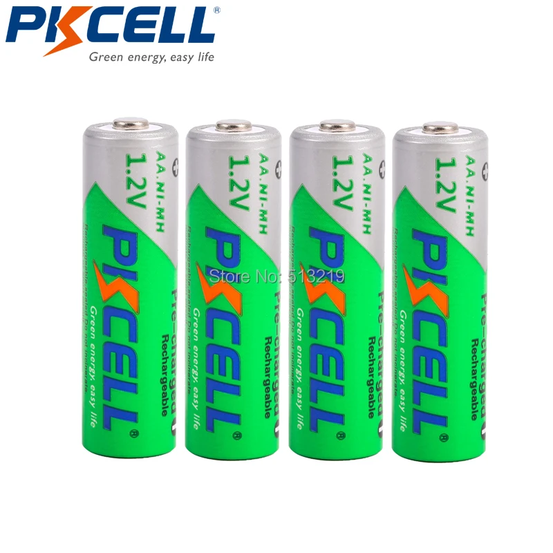 8xnimh 1 2 V 2200MAH низкая саморазряжающаяся AA перезаряжаемые батареи LSD и 4 слота ЕС/США