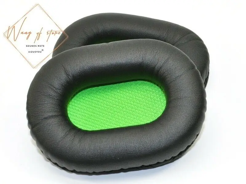 Foam Cushion Ear Pads Microphone For Razer Black Shark BlackSHARK Stereo Gaming Headphone EarPads Leather and Velour Version