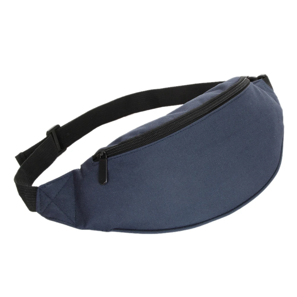 Bag Fanny Pack Hip Waist Festival Money Pouch Belt Wallet travel bag Holiday Kids dark blue