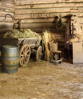 

rustic barn wood old backgrounds High quality Computer print children kids backdrop