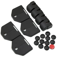 Couvercle de serrure de porte de voiture ABS | 20 pièces/ensemble, couvercles de protection de porte d'autocollants pour Ford Focus 2 MK2 2005-2013, accessoires