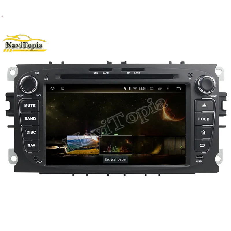Top Octa Core 4G RAM 64G ROM Android 9.0 Car DVD Multimedia Player for Ford Focus 2008-2011 for Ford Mondeo 2008-2011/S-MAX/Connect 3