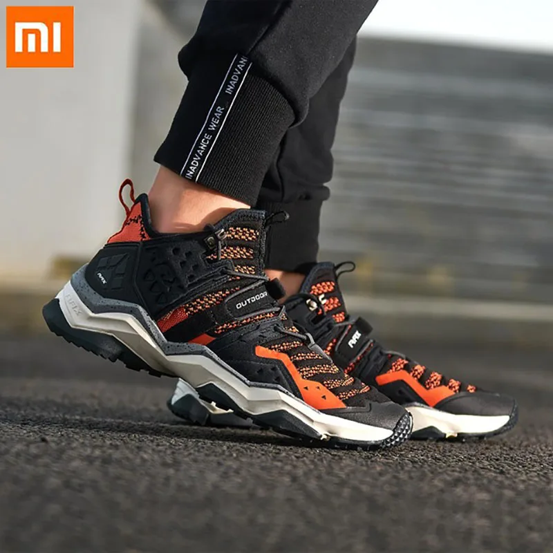

Xiaomi Men Breathable Flying Woven Mesh Non-slip Hiking Shoes Shock Absorption Outdoor Climbing Non-slip Wear-resistant Shoes