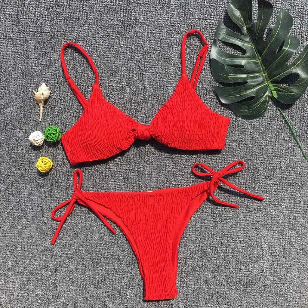 

HAMBODER 2019 Women Swimwear Beachwear Push up 2 pieces Bikini Swimsuit Biquini Women Bathing Suit Summer Beachwear 5.21