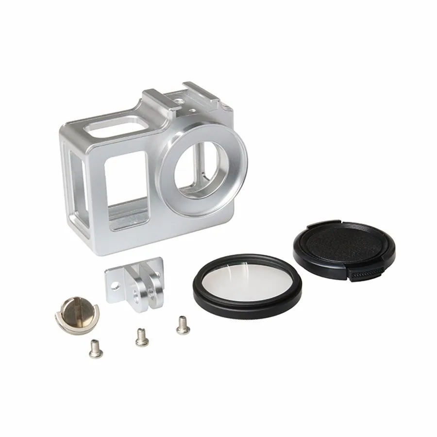 Алюминиевый корпус рамки чехол 40,5 мм УФ-фильтр объектив для Sjcam Sj5000 Sj5000X Sj5000 Wifi аксессуары для экшн-камеры