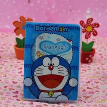 2016 Fashion PVC passport Cover , ID Credit Card Cover business Card -ID Holders for travel -doraemon logo pattern