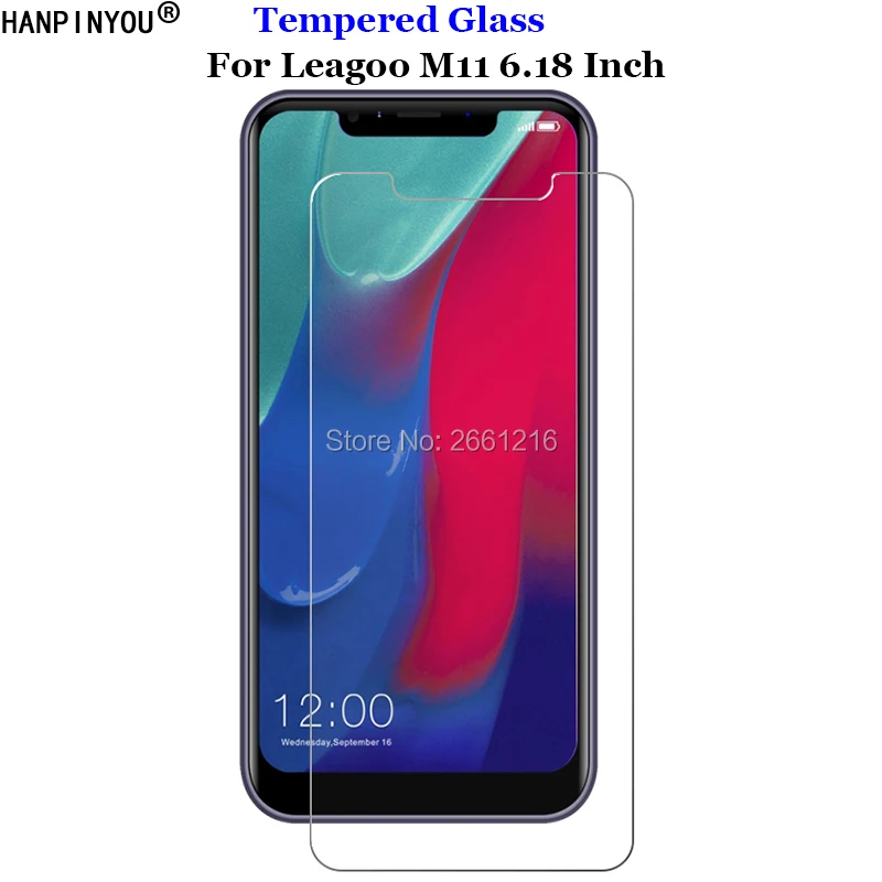 

For Leagoo M 11 Tempered Glass 9H 2.5D Premium Phone Screen Protector Film For Leagoo M11 6.18"