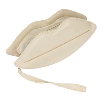 

FGGS-Big Lips Women's Evening Party Clutch Hand Bag Purse Main Color: Black