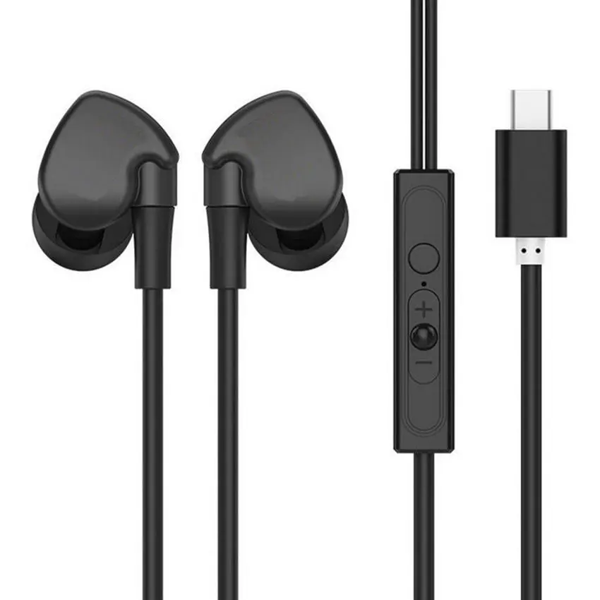 

C Digital Earphone Digital Wire Control Type-c Earphone For Letv 2 Letv 2pro Letv max2 Earphone Mobile Phone Type