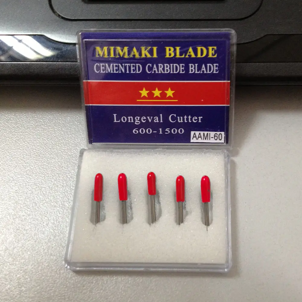 

HOT 5pcs 30/45/60 degree GCC Cutting Plotter Blade Carbide for Roland Cutter