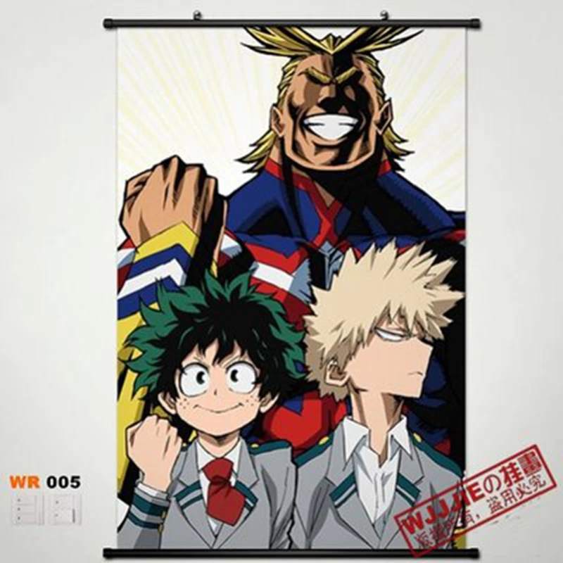 Home Decor Poster Wall Scroll Anime Boku no Hero Academia