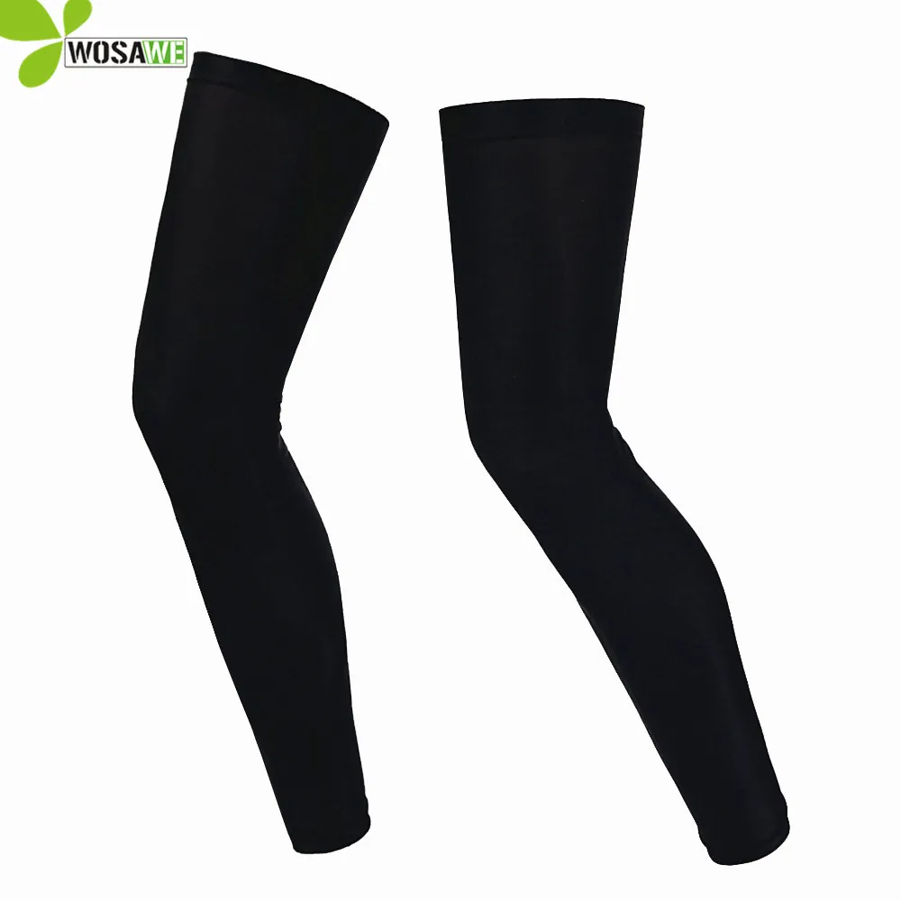 

WOSAWE UV Protection Cycling Leg Warmer Knee Breathable Bicycle Equipment Running Racing MTB Bike Camping Socks Leg Sleeve