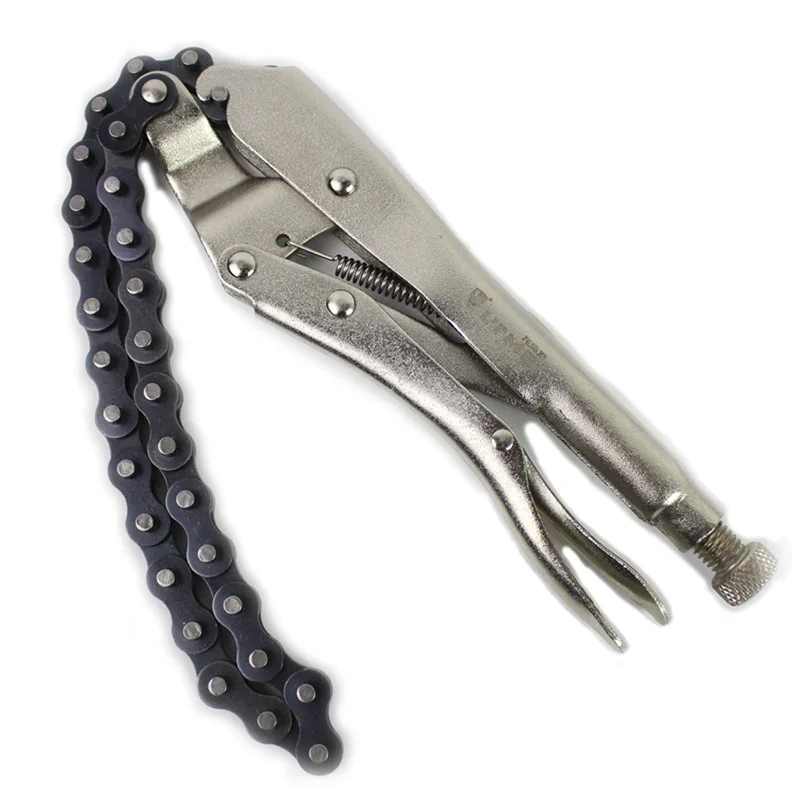 10" Metal Welding Pliers Clamp Chain Locking Pliers Adjustable Pliers