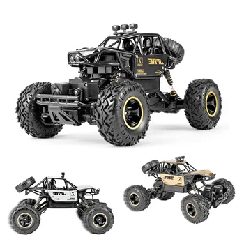 

1:16 RC Car Rock Crawler Remote Control Toy 4WD Electric Cars On The Radio Controlled 4x4 Drive Off-Road Toys For Boys Kids Gift