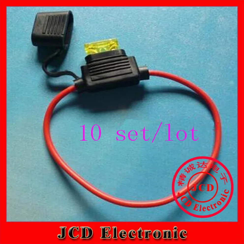 10sets Automotive fuse Small /Medium waterproof automotive fuse box