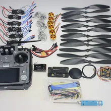 F02015-J Складная стойка RC комплект вертолетов APM2.8 плата управления полетом+ gps+ двигатель 1000 кв+ 10x4,7 пропеллер+ 30A ESC+ AT10 TX
