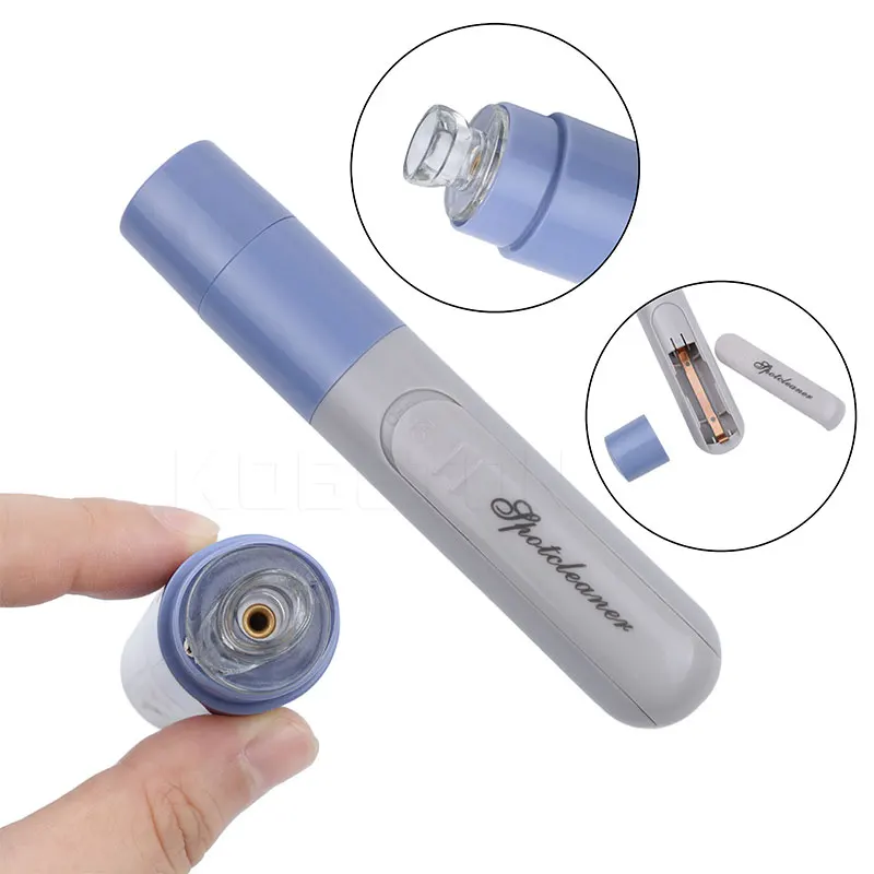

Useful Blackhead Vacuum Suction Pore Cleaner Handheld Facial Blackhead Remover Mini Face Skin Cleansing Device