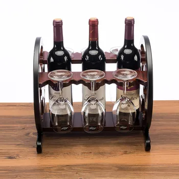 

7 Bottles Red Wine Rack Wine Bottle Holder Iron Metal Wine Holder Rack Barware Drinking Storage Organizer Display Gift