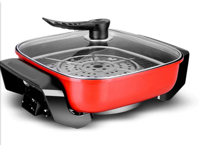 Korean students multifunction electric pan nonstick skillet pot