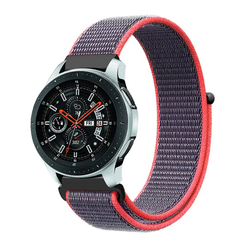 

New Hot Nylon Adjustable Watchband Strap Quick Release Wrist Band for Samsung Watch 46mm