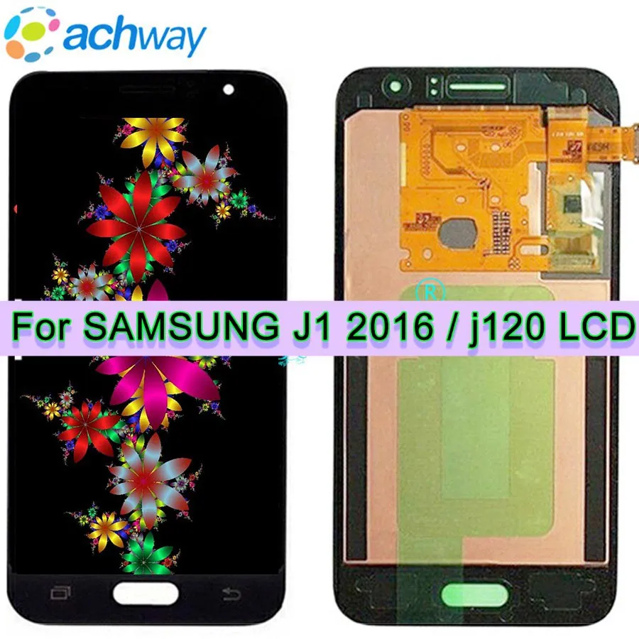 

For SAMSUNG GALAXY J1 2016 LCD J120 J120F J120H J120M Display Touch Screen Digitizer Assembly Replacement For SAMSUNG J120 LCD