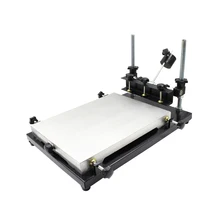 Pulpit instrukcja dostosować jedwabny monitor drukowanie tabeli maszyna do przeczytaj kleju i pasty lutowniczej drukarka szablonowa BGA narzędzie do naprawy