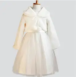 Детский кардиган для девочек, детские болеро с длинными рукавами, куртки для девочек, Свадебная вечеринка, накидка, пальто, детское платье