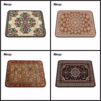 

Fashionable New Arrival Persian Carpet Luxury Printing Anti-Slip PC Laptop Mouse Pad Drop shipping 18*22/25*20/29*25*2cm