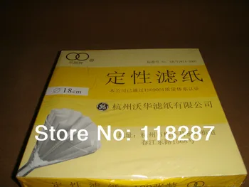 

Filter Paper 18CM 100PCS/lot,Qualitative MIDDLE