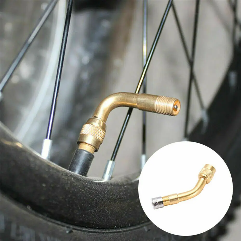 

90 Degree Automobile Motorcycle Cooper High Quality Air Tyre Valve Extension Stem Adapter