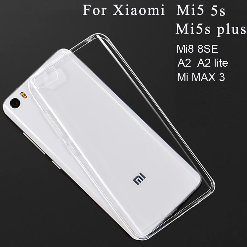 

For Xiaomi mi5s mi5 mi4 mi4c Gel Case Silicon Coque Transparent Soft Clear Back Case Cover Xiomi Xaomi mi 5s 5 4 4s 4c mi5s plus