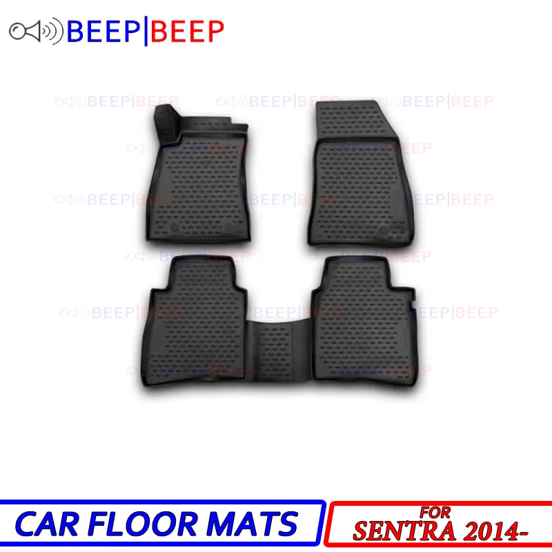 

For Nissan Sentra 2014- car floor mats carpets auto floor mat dust proof water proof car styling interior decoration
