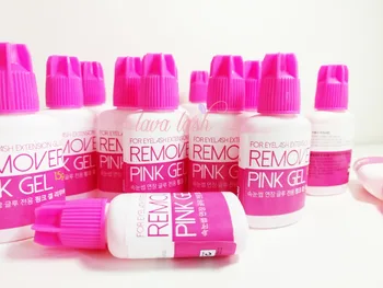 

Free Shipping 5 bottles/lot Original Korea Gel Remover For Eyelash Extension Glue 15g/bottle eyelash extension glue remover