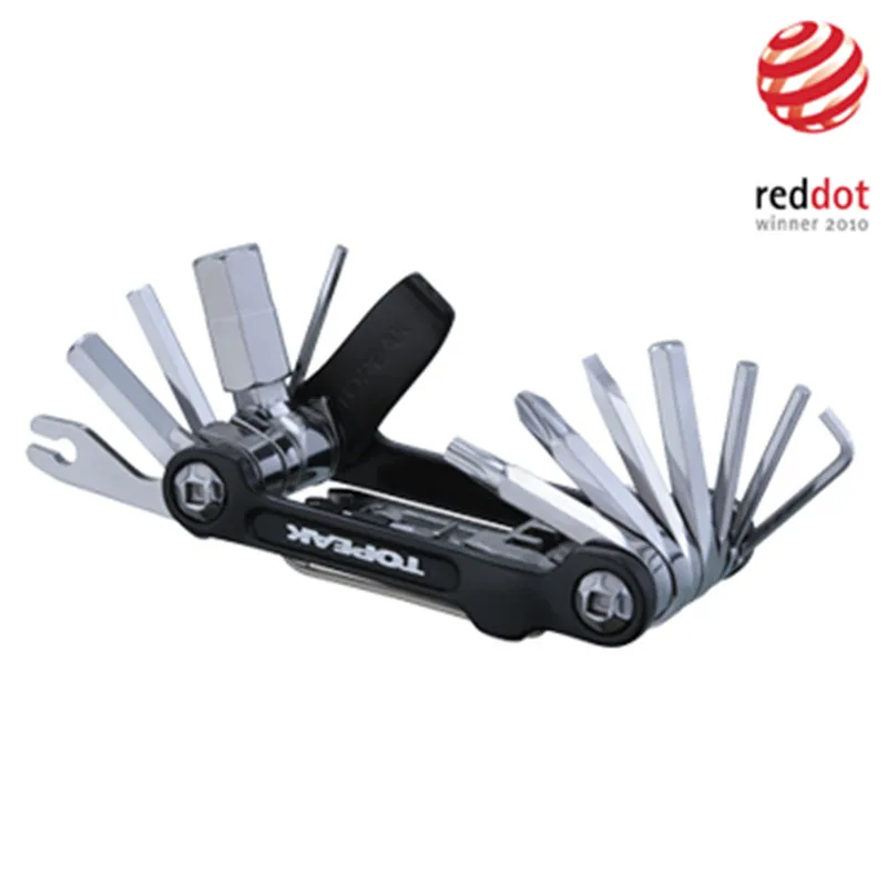 Topeak TT2536 Mini 20 Pro многофункциональный инструмент для дорожного велосипеда