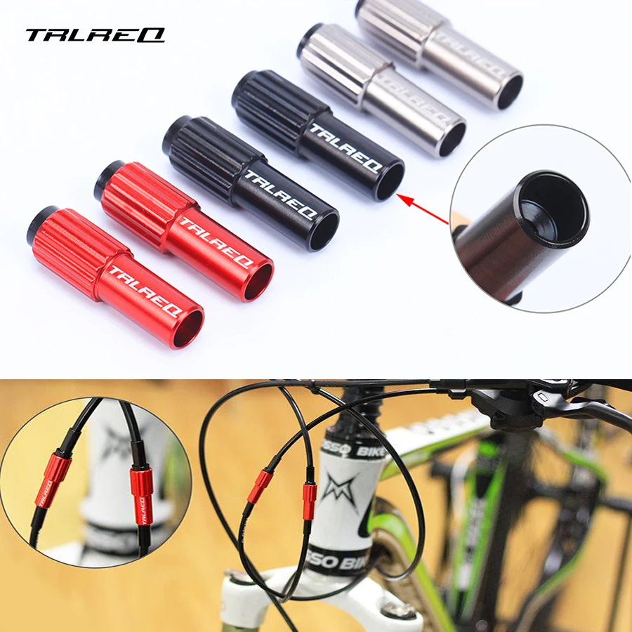 2pcs MTB Road Bike Bicycle Derailleur Regolatore Shift Cable Cap