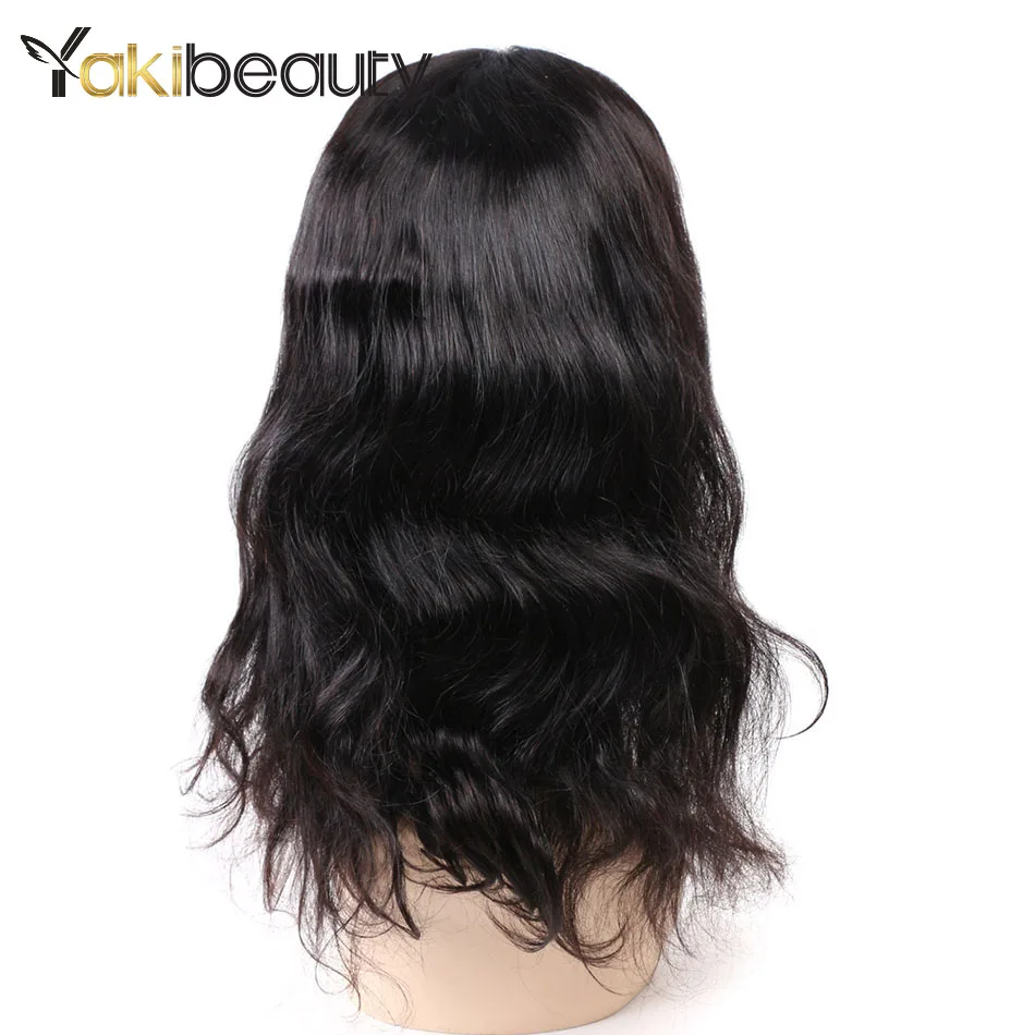 Yakibeauty 44 Lace Front U part Wigs Malaysian Body Wave Human Hair Wigs 150% Density Remy Hair Wig Pre Plucked With Baby Hair (21)