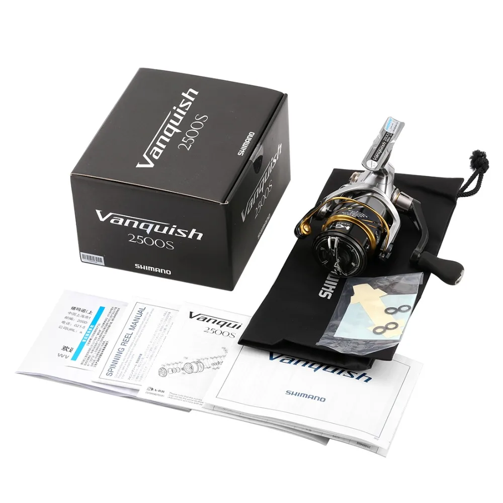 New Original Shimano Vanquish 2500s Spinning Fishing Reel 5.3:1 買取売値 vanquish2500SHG リール
