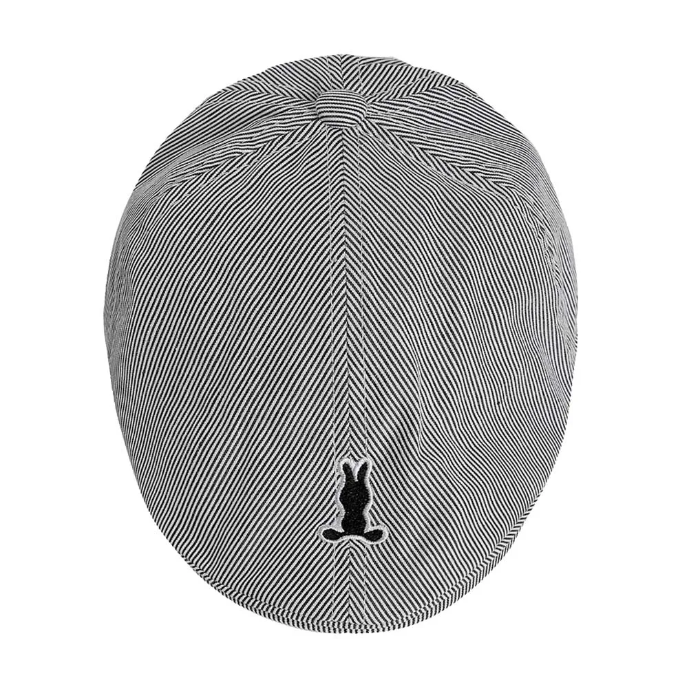 Детская шапка берет с рисунком кролика Модная дышащая для спорта на открытом воздухе XRQ88 - Цвет: Черный