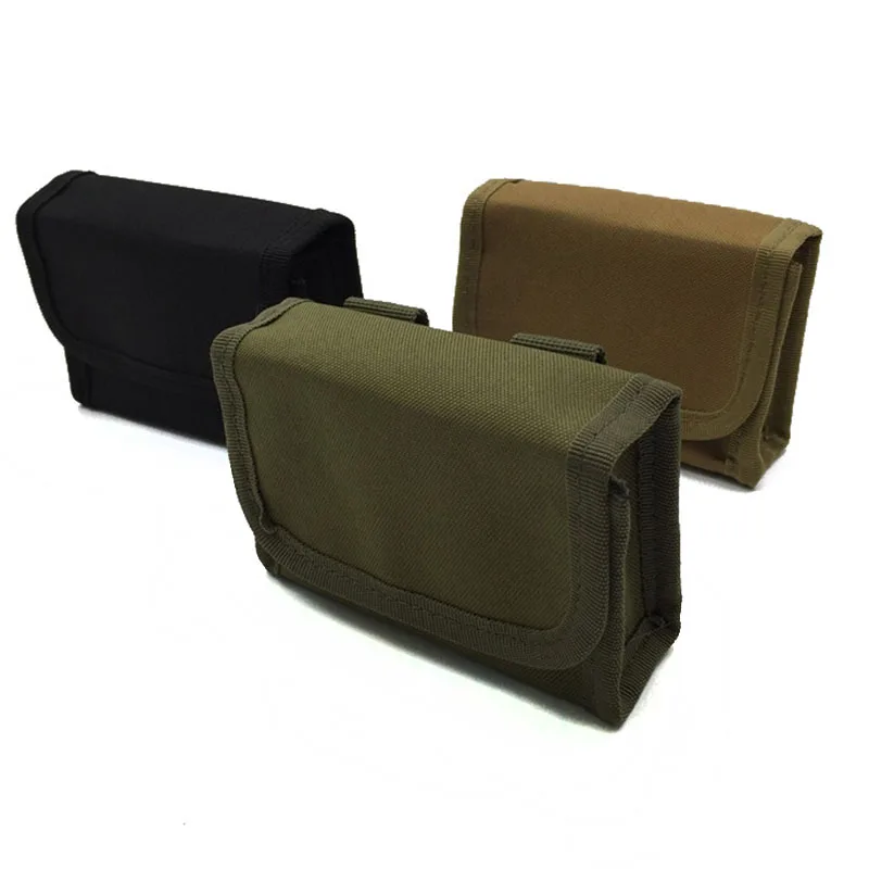 Tactical Molle Ammo Pouch 12 Gauge/20GA Shotgun Shotshell Reload 10