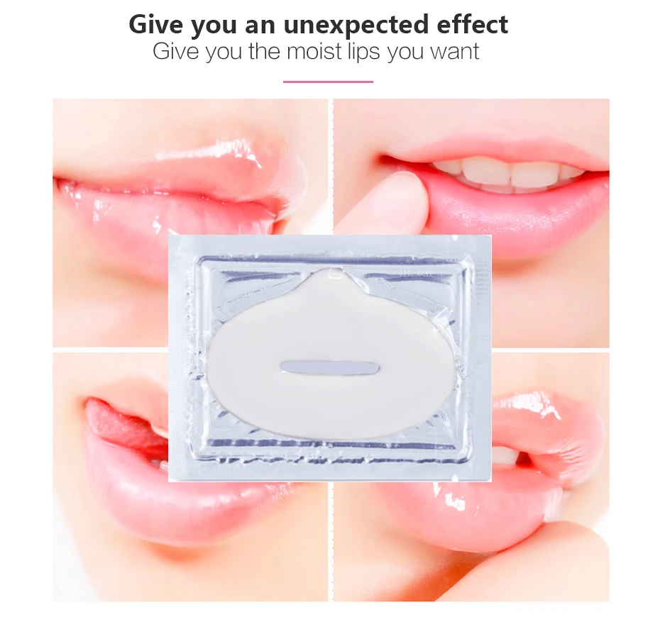5pack Collagen Moisturizing Lip Mask Crystal Lip Plumper Pads Anti-wrinkle Essence Lips Beauty Anti-aging Mask for Lip 5pack Collagen Moisturizing Lip Mask Crystal Lip Plumper Pads Anti-wrinkle Essence Lips Beauty Anti-aging Mask for Lip