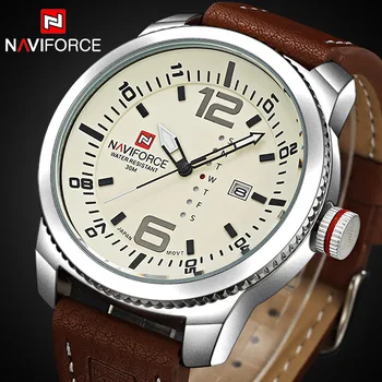 

2016 New NAVIFORCE Men Luxury Brand Watches Men's Quartz Date Analog Clock Fashion Sports Watches Man Army Military Wrist Watch