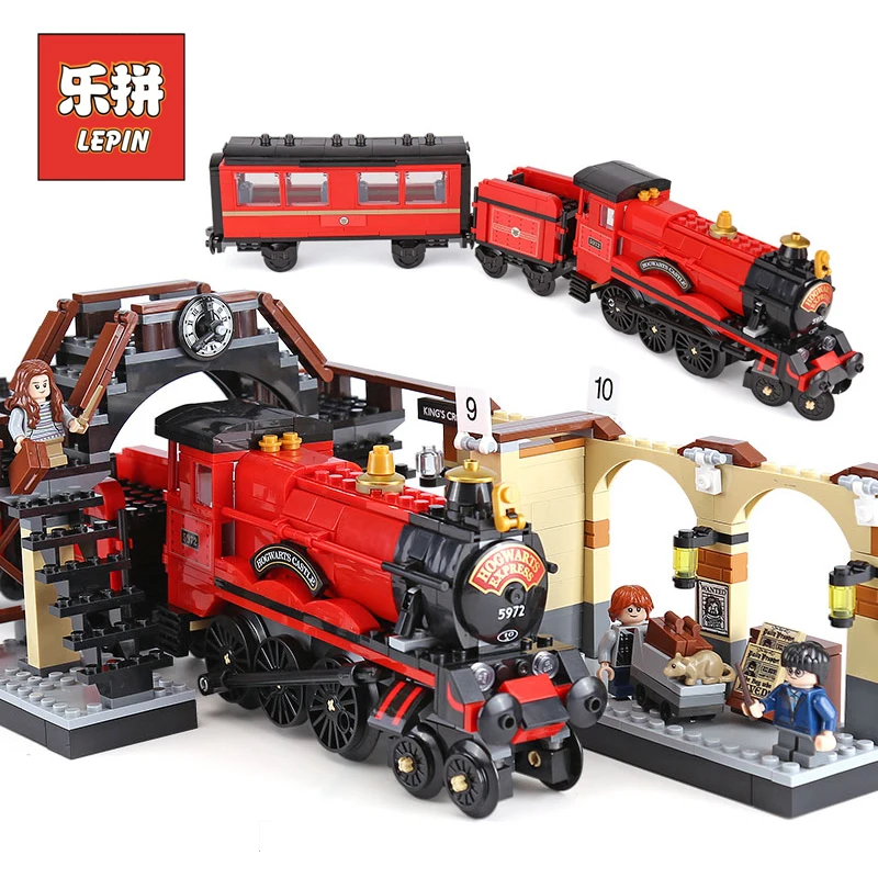 

Lepin 16055 the Hogwarts Express Magical Train Movie Toy 75955 Building Blocks Model Set Children Educational Toy Christmas Gift
